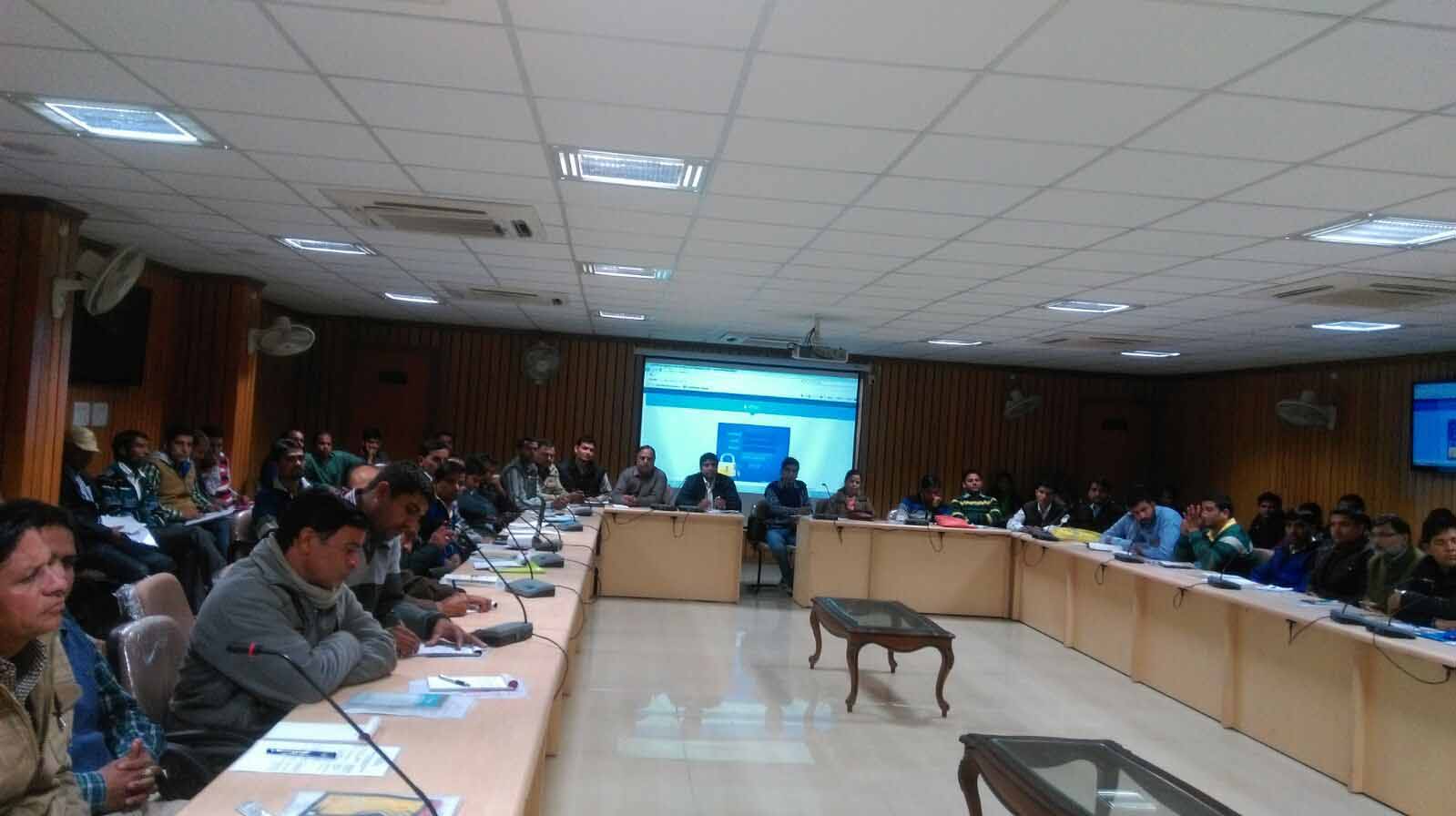 जिला रजिस्ट्रार (जन्म - मृत्यु) की कार्यशाला